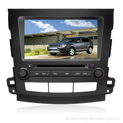 8'' Mitsubishi Outlander Car Multimedia with GPS Navigation Bluetooth Picture in Picture